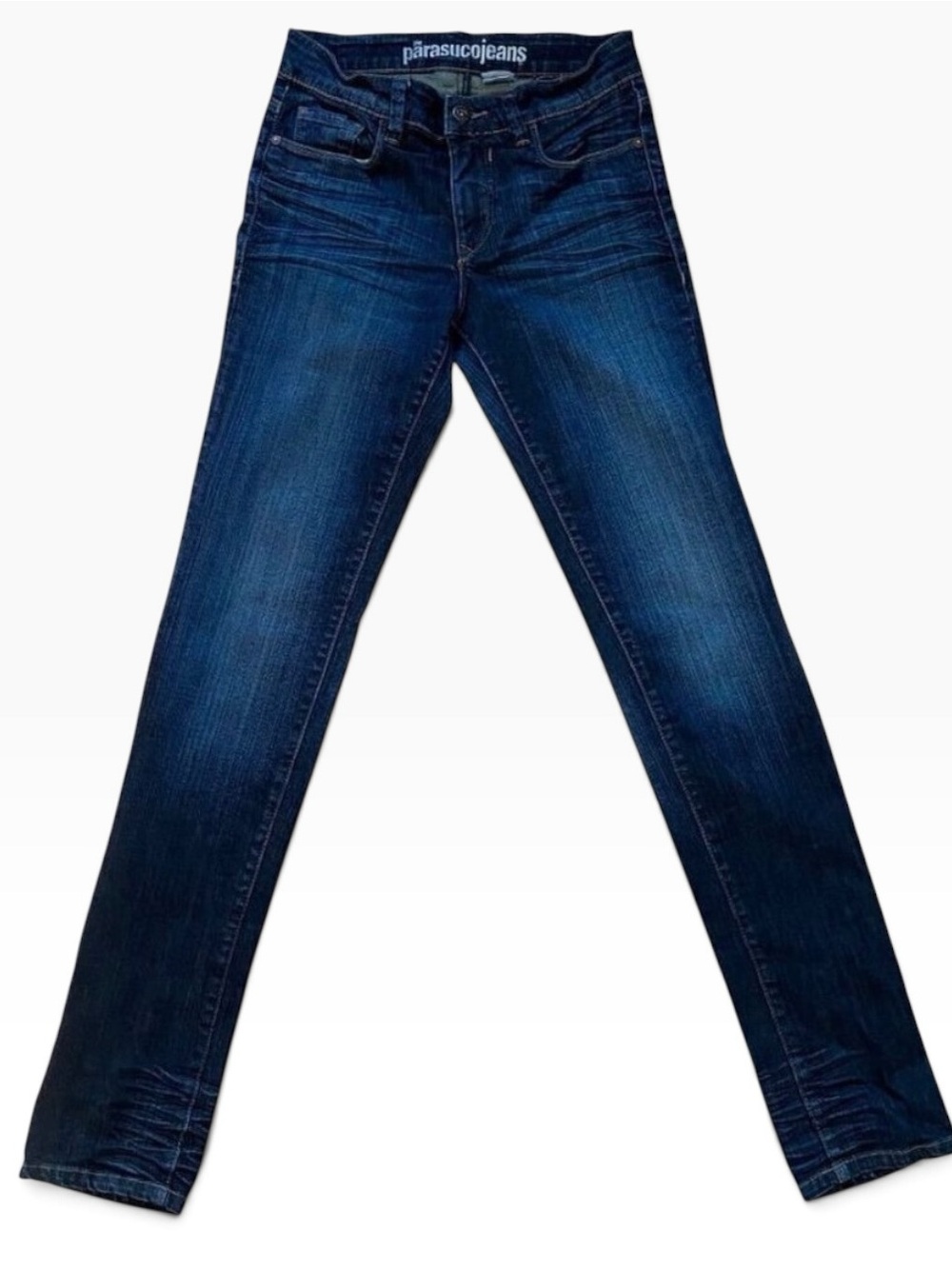 Parasuco jeans 205-RJO Womens high rise slim Dark Wash Size 27 WLB 014-E